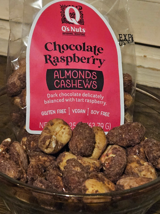 Chocolate-Raspberry Almond & Cashew Mix